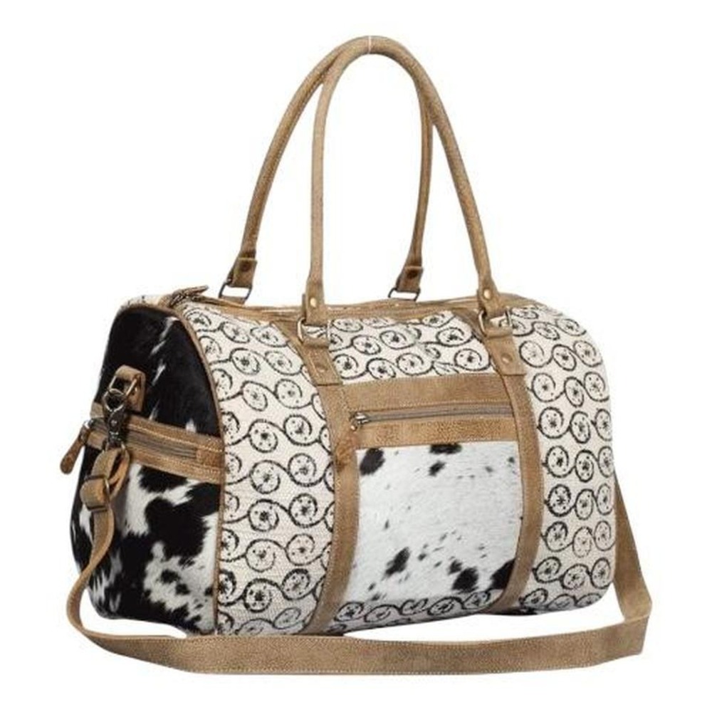 New Myra Duffel Bag Leather, Cowhide, and‎ Canvas